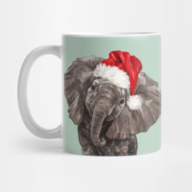 Christmas Baby Elephant by bignosework